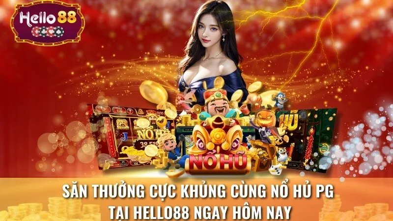 Săn Thưởng Cực Khủng Cùng Nổ Hũ PG Tại Hello88 Ngay Hôm Nay